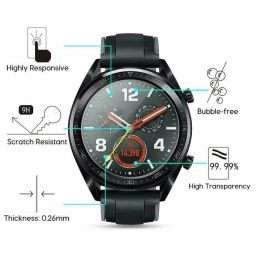 FCS smartwatch screen guard for Casio Watch | Pack of 3 | Edge to Edge Coverage | Ultrathin 0.125mm 9H anti shock flexible Watch screen protector TPU membrane (Casio G-Shock G-5600UE-1DR) image 5