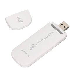 4G USB Modem, SIM Slot SIM WiFi Dongle Highly Durable Portable Size Wide Coverage High Stability for Home for Office for Library image 4