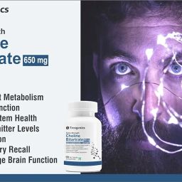 Trexgenics CHOLINE BITARTRATE 650 mg Cognitive Function, Fat Metabolism, Brain & Nervous System Health Support VEGAN & NON-GMO (60 Veg. Capsules) (Pack of 1) image 3
