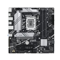 ASUS Prime B760M-A Intel LGA 1700 mATX Motherboard with PCIe 4.0, DDR5, Two M.2 Slots, Realtek 2.5Gb Ethernet, DisplayPort, HDMI, SATA 6Gbps, Rear USB 3.2 Gen 2, Front USB 3.2 Gen 1 Type-C, Aura sync image 1