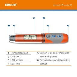 Elitech RC-51H PDF USB Temperature and Humidity Data Logger Reusable Recorder image 2