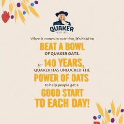 Quaker Oats 2kg | Rolled Oats | 100% Natural Wholegrain | Nutritious Breakfast Cereals | Porridge | Easy to Cook image 5