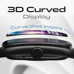 Boult Trail Smart Watch 2.01'' 3D Curved HD Display, BT Calling, Working Crown, 190+Watchfaces, 500 Nits Brightness, AI Voice Assistant, SpO2 Monitoring, 120+ Sports Mode (Jade Green) image 3