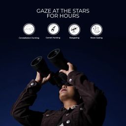 Pie Matrix Falcon F15 15X70 Professional Binoculars - Ultra Sharp Focus, FMC Multi-Coated, BAK4 Prism, Lightweight, Tripod Compatible, Ideal for Bird watching, Wildlife & stargazing with Carrying Case image 5