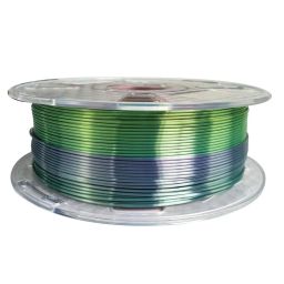 Haiteng Silk Rainbow PLA Filament 1KG 1.75mm 3D Printer Filament FDM 3D Printing Materials Multi-Color Gradient Filament image 1