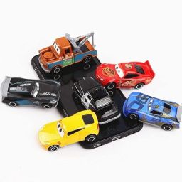 Umadiya® Mini Metal Die Cast Carr Set of 6 & 4 Toy Vehicle Play Set Free Wheel High Speed Unbreakable Car, Small Racing Carr for Exciting Playtime Adventures, Movie Vehicle Carr for Kid (Set of 6) image 2
