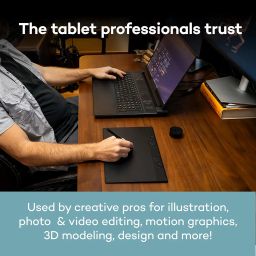Wacom Intuos Pro Small PTK470K0C Bluetooth Graphic Drawing Tablet with Pro Pen 3, Compatible with Mac, Windows - 2025 Edition image 5
