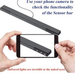 N / A NIFERY Dolphin Bar USB Wii Sensor Bar, PC Wii Infrared Ray Motion Sensor Bar for Nintendo Wii/Wii U Console Compatible with PC image 5