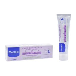 Mustela Baby 123 Vitamin Barrier Cream (Diaper Rash Cream) 100ml - Buy 2 Get 1 Free - Diaper Rash Relief Bundle image 3