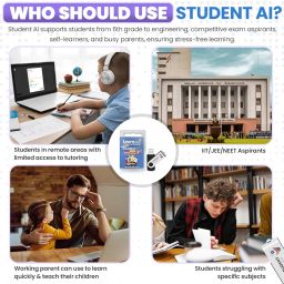 Student AI | AI Based E- Learning Software | with Smart Study Planner | Instant Homework & Exam AI Assistant | Math Solver | 16 GB Storage | Beyond ChatGPT image 4
