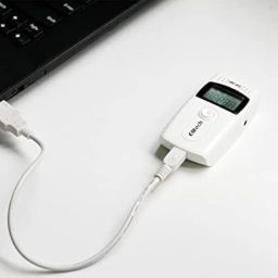 Multi Use Temperature and Humidity Data Logger (Range : -30ºC to +60ºC) for Pharmaceuticals, Food, Medicine Cabinets, Laboratories, Cold Storage, Breeding Industry | Model: Elitech RC 4HC image 3