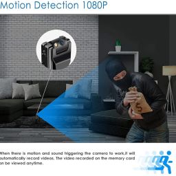 CAPOXO Wired 1080p Full HD Video Recording Camera with Audio, Motion Detection, Night Lamp, Hd Video Recorder, Easy to Use (Non WiFi Camera) image 1