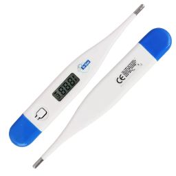 Digital Clinical Oral Thermometer with USB Interface, Clock Display Accurate & Fast Rectal Fever Detecting Device image 1