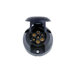 APSMOTIV 7-Pin Electrical Socket Connector Adapter – Plastic Plug for Truck, Tractor, Trailer, Trolley – Durable Power Socket for Lighting & Signal Systems image 1