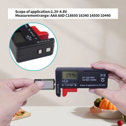 ZUFECY Battery Tester Checker, Digital Display Battery Checker for AA AAA C D 9V 1.5V, Button Cell Batteries DT168 Pro - 1 Pack image 4