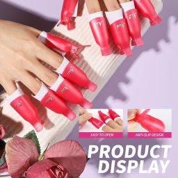 FANDAMEI Nail Polish Gel Remover Tools Kit with Nail Clips, 100ml Nail Polish Remover Bottle, 500 Nail Remover Cotton Pad, Nail Brush, Cuticle Pusher, Cuticle Peeler, 100/180 Nail File, Buffer Block image 5