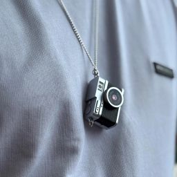 Mini Digital Camera with Filter Mode, 1080p Video, Flash Light, Leather Texture – Small Working Camera with Metal Keychain – Compact for Travel, Gifts & Fun Shooting (Black) image 3