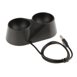 ELBME® Dual Controller Charge Dock Station Cradle Holder for Ps Vr Ps Move - Can Charging 2 Controllers Simultaneously image 1