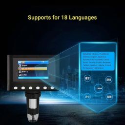 Tobo Microscope Accessories kit Slide Preparation camer Digital Microscope Photo and Video with 4.3-inch 1080P Screen Microscope 1000X Magnification for 8pcs LED Lights Microscope Accessories TD-1048IM image 2