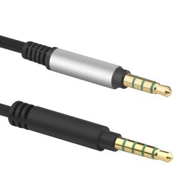 Geekria QuickFit Audio Cable Compatible with Astro A40 tr, A40, A30, A10 Gen 2, A10 Gaming Headsets Cable, 4 Steps to 5 Steps 3.5mm Aux Replacement Stereo Cord (6 ft/1.7 m)(Black) image 2