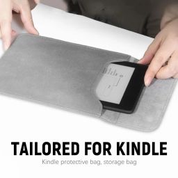 ZORBES® Sleeve Case for 7" Kindle Paperwhite and Kindle Colorsoft Signature Edition (2024 Released), PU Protective Pouch Bag Case Cover for Kindle Paperwhite 11th Generation 2021 image 2