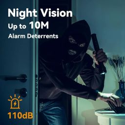 Imou 360° 1080P Full HD CCTV Security Camera, Human Detection, Motion Tracking, 2-Way Audio, Night Vision, Dome Camera with WiFi & Ethernet Connection, Alexa Enabled, Up to 256GB SD Card Support image 4