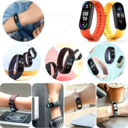 Captcha Unique Model Newly Launched M7 Smart Band Waterproof Activity Tracker| Blood Pressure| Heart Rate Sensor| Sleep Monitor| Step Tracking for Unisex image 3