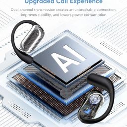 AI Translation Earbuds Real-Time, 144 Languages & Accents,3-in-1 Open Ear Wireless Earbuds with Charging Case, Compatible with iOS & Android, Ideal for Travel, Business, Learning image 3