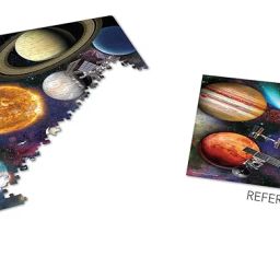 Frank in Space Jigsaw Puzzle (250 Pieces) for Kids Above 9+ Years - Fun & Challenging Brain Booster Games - Realistic Space Design | Educational Puzzle for Focus and Memory -34505 image 3