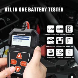 KONNWEI KW208 12V Car Battery Tester, 100-2000 CCA Load & Alternator Tester, Digital Auto Battery Analyzer image 4