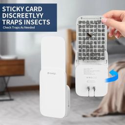 Mosquito Bats Racket Killer Five Nights Mosquito Killer Racket Rechargeable Electric Fly Swatter 5 Garden Rubber 1200mAh Autokill 2-in-1 Mosquito Racket Hardwares (Z Blue, 1) image 5