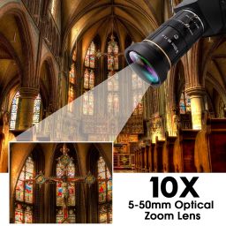 IFWATER HDMI USB Webcam 4K Camera Simultaneous Output Video Conference Camera H.265 10X Optical Zoom Lens Close up USB Computer Web Camers for Webcast Industrial Inspection Education Training Camera image 2