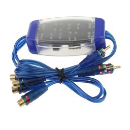 Nimmz Collection AP3054 Four Channels Ground Loop Isolator Audio Curciut Remove Noise Filter 4 RCA image 1