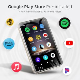 HIFI WALKER G7 Android MP3 Player with Bluetooth & WiFi, 4" Touchscreen, 80GB Storage, Supports Spotify, YouTube, Audible, Built-in Speaker, Camera, Safe Usage Settings image 4