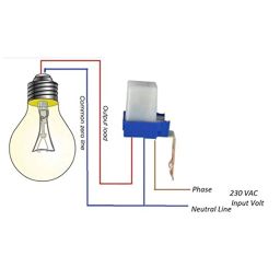 ROBOWAY Light Sensor System Component AC 220V Photocell Light Sensor Switch Waterproof Light Sensor DIY Modification Switch Sensor for Ceiling Light, Porch Light, Street Light, Pathway Light image 3