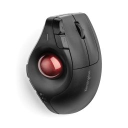 Kensington Pro Fit™ Ergo Vertical Wired Trackball Mouse, Easy Thumb Control, Precision and Smooth Tracking, Ergonomist-Approved Design and Ambidextrous for Windows, PC and Mac (Black) image 3