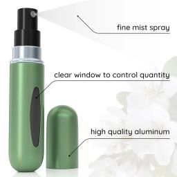 Mo4travel Mini Travel Perfume Atomizer Set of 3 - Portable Refillable Bottle for Outdoor and Traveling image 2