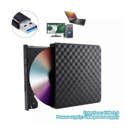 Samurai External USB 3.0 Portable Slim CD/DVD-ROM +-R-R-RW Burner Writer for Laptop Desktop Notebook Windows and Mac OS (Black) image 2
