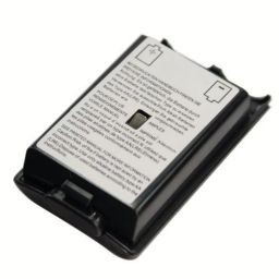 GAMENOPHOBIA Xbox 360 Wireless Controller Replacement Battery Pack Cover Shell - Black | Durable, Secure Fit for All Models image 2