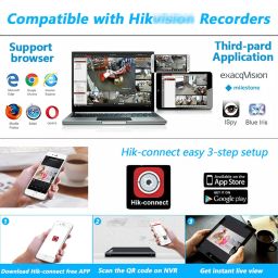 HIKV DS-7616NI-Q2/16P 16 Channel 16 PoE 4K Network Video Recorder NVR, Embedded Plug & Play, H265+, Up to 4K Resolution, Support Upgrade, International Original English Version, Hik-Connect(NO HDD) image 5