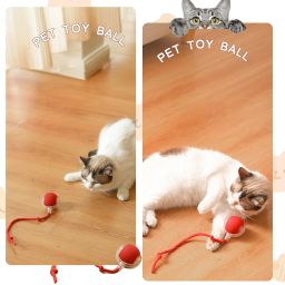 Chewie Rolling Ball, Interactive Cat Toys Rolling Ball, Dog Toy Indestructible, Interactive Dog Ball Toy with USB Rechargeable, Smart Automatic Rolling Ball for Small, Medium Dogs image 5