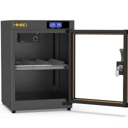 HINISO AD-30C Digital Display Dry Cabinet For Cameras - 34 Litres | Comes Up With BUILT-IN HYGROMETER For Humidity Control | Safe & Durable Lens Storage image 2