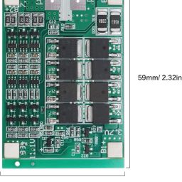 Electrobot 3S 12.6V 40A Lithium Battery Protection Board BMS for 18650 Battery Pack 11.1V 12.6V with Overcharge, Overdischarge, Overcurrent and Short Circuit Protection (Pack of 2 Units) image 4