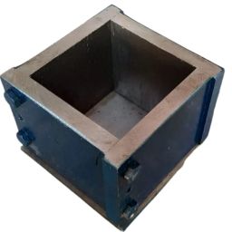 Heavy-Duty Cube Mould 70.6 mm for Concrete Testing | Durable Cast Iron Construction | Accurate Laboratory Testing Tool image 3