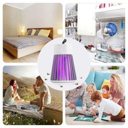 Mosquito Lamp USB Powered Killer for Home Working Purely in Physical Eco Friendly Electronic Led Mosquito Eradication Technique to Kill Mosquito Completely (Mosqito Killer Lamp, White) image 5