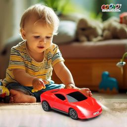 Gooyo GY-222CH Rechargeable Remote Control Car Toy | Red Color, Power Source: Lithium Rechargeable Battery for Car (Included) & 2xAA Battery for Remote Controller (Not Included) image 5
