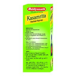 Baidyanath Asli Ayurved Kasamrit Herbal I Ayurvedic Tonic for Cough and Cold I 100Ml (Pack of 2) image 2
