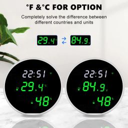 amiciSmart WiFi Temperature Humidity Sensor, Compatible with SmartLife App and USB Powered Thermometer Hygrometer with Data Export Feature image 4