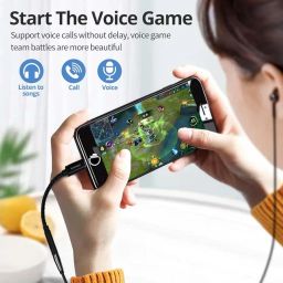 AUDIOCULAR D07 Slim CX31993 Portable DAC Dongle Connector Mobile Audio Adapter, Type C to 3.5mm DAC for iPhone 16 Series /15 Series, Galaxy S25/S24 Ultra/S24 & Other Type C Phones image 5