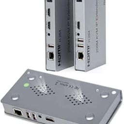 CARE CASE HDMI USB KVM Extender Up to 200M,KVM IP Extender RJ45 IP Network, Single cat5e/6/7 200M HDMI KVM Over IP Extender Full HD 1080P.(CC-EXT-048) image 5
